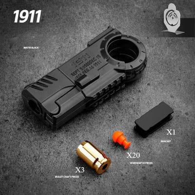 Ring Pistool Zacht Kogelgeweer Draagbaar Mini 3D Ontspannings Dop Afwerpen Legering Buiten Grappig Speelgoed Jongen Verjaardagscadeau Fidget Speelgoed