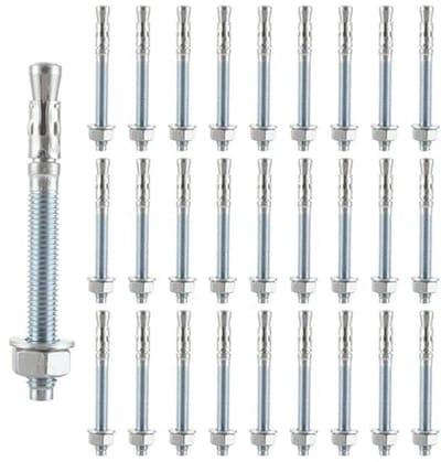 Heavy Duty Ankers M10 x 110 mm - 30 Stuks Verzinkt Roestvrij Staal