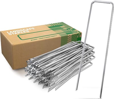 Stevige Antiroest Grondankers voor Tuin en Camping - 250 Stuks - 150 mm Lang