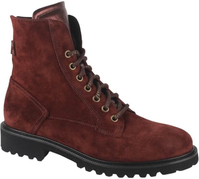 Durea 9769.185.1677-H dames veterboots sportief maat 40 (6,5) rood