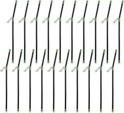 20 Stuks Anti Tangle Trees voor Karpervissen - Verstevigde Anti-Tangle Accessoires, Ideaal voor Visuitrusting en Ondersteuning