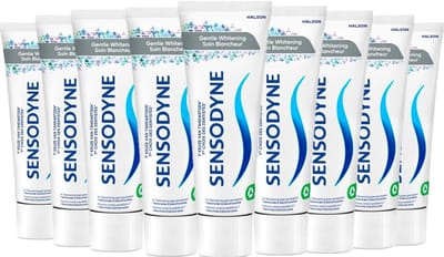 Sensodyne Tandpasta - Gentle Whitening - 9 x 75 ml Voordeelverpakking