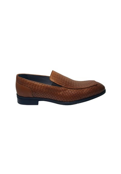 sb10392G1gup120A Pollini Man Bruin leer
