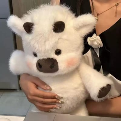 Cadeau Créatif Animal en Peluche Cochon Doux Oreiller en Peluche Mignon Peluches 17,7 pouces Peluche de Soutien Émotionnel Jouet en Peluche