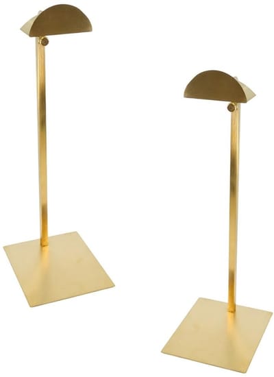 Dailygoods- Portemonnee-display D-hoofd - Verstelbare Standaard - Handtassenrek - Robuust Roestvrij Staal - Ideaal voor Thuis/Winkel - Hoogte 35-60 cm - Handtassenstandaard