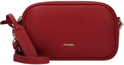 PICARD schoudertas Java Crossbody Bag Lipstick donkerrood