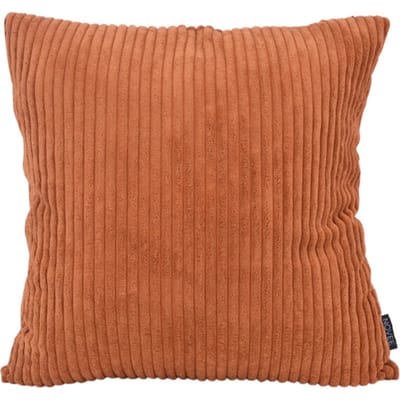 NOVÉE Corduroy terracotta kussenhoes | 45 x 45 cm | polyester