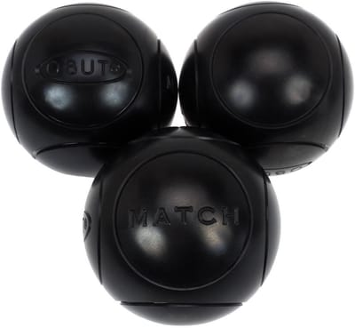 Pétanque, Boccia en Boules Set Ballen - Halfzacht Teamspel Set met But&Tas