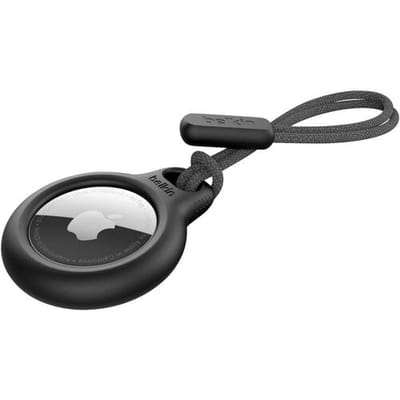 Belkin Beschermende tracker houder met bandje - voor Apple AirTag - Zwart - 1 stuk