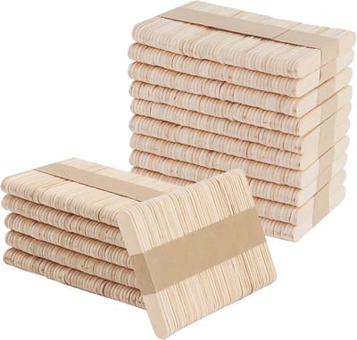 1600 Stuks Houten Craftsticks Mini Stokjes Voor Knutselen en Decoratie