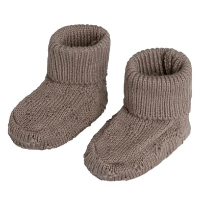 Baby's Only Slofjes Miracle - Clay - 0-3 mnd - 100% ecologisch katoen - GOTS