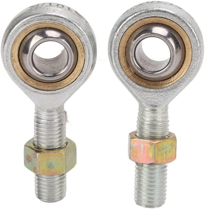 Dailygoods- Stangeindlager M10 - 2 Stuks - Vervanging ATV/Quad/Go Kart - Links/Rechts - Stabiele Bevestiging - Conform Originele Standaard - Stangkop
