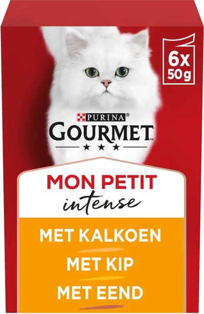Gourmet Mon Petit - Maaltijdzakje - Rund, Kalf en Lam - 12 x 50 g