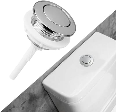 Toilet Spoelknop 38mm - Eenvoudige Push Button voor Toiletten