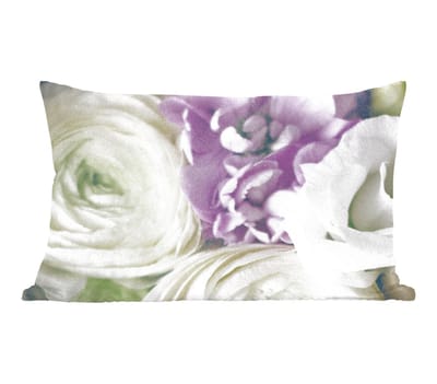 Sierkussens - Kussentjes Woonkamer - 50x30 cm - Bloemen - Rozen - Natuur