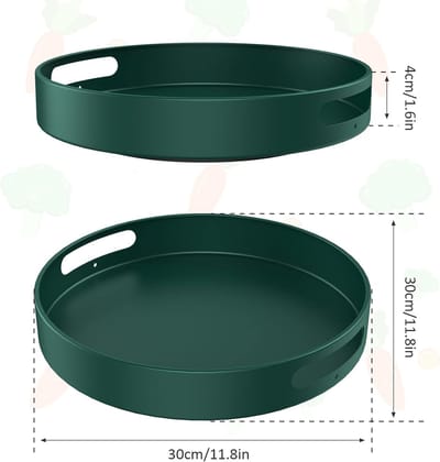 Draaibaar opbergrek, draaibare kruidenplank organizer draaiplateau, multifunctionele make-up kruiden organizer houder voor keuken dressoir slaapkamer slaapzaal - donkergroen-s