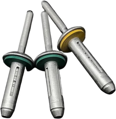 Blindklinknagels - Aluminium Klinknagels - Metaalbewerking - Structureel Verzegeld - 6.4x20mm - Aluminium