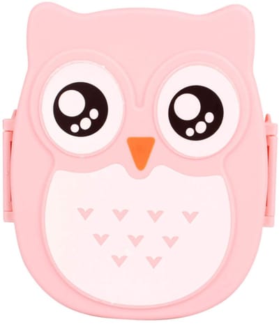 Dailygoods- Lunchbox 1050 ml - Bento-box - Voedselveilig PP-materiaal - Magnetron/vaatwasser - Uilen-design - Herbruikbaar en milieuvriendelijk