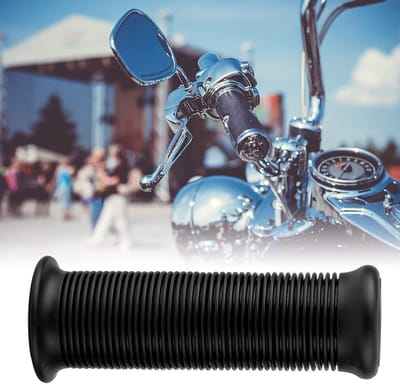 Dailygoods- Motorhandvatten Universele Pasvorm - TPU Materiaal - 25 mm Stuurdiameter - Lichtgewicht - Diverse Kleuren - Olie- en Waterbestendig - Motorfiets Handgrepen