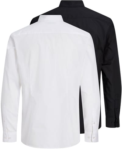 JACK&JONES - JJJOE SHIRT LS 2 PACK MP - Heren - Overhemden