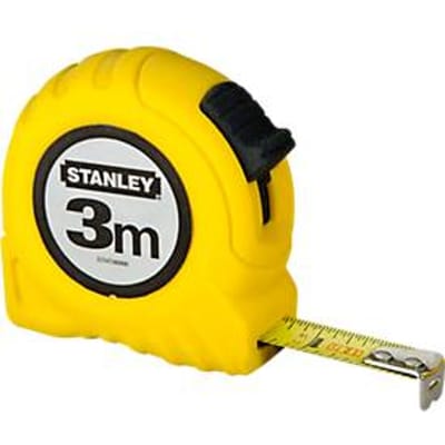 Stanley Rolbandmaat Stanley 3m - 12.7mm (kaart)