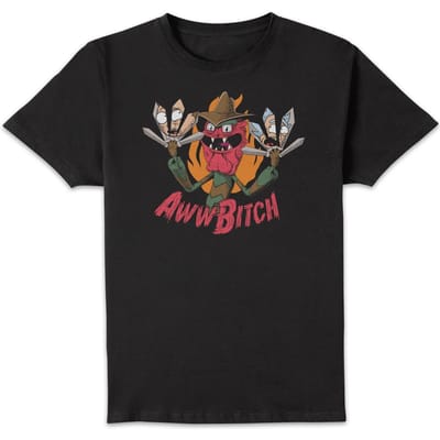 Rick and Morty Scary Terry T-shirt - Zwart - M