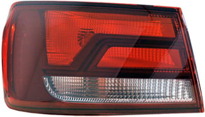 Audi A3 8V, 2013 - 2016, 4 drs Sedan en Cabrio - achterlicht, AL, buiten, incl fittingdeel, links