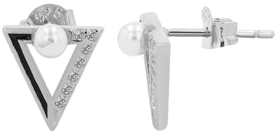 AKZENT Akzent dames oorbel "Elora" aus 925 Sterlingzilver, gerhodineerd, duurzaam
