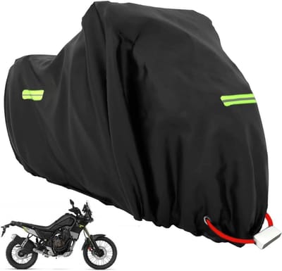 VIN® Motorhoes - Scooterhoes - Waterdichte motorhoes – Winterbestendig - Motorhoes waterdicht buiten – Waterdicht - 265 x 105 x 133 cm