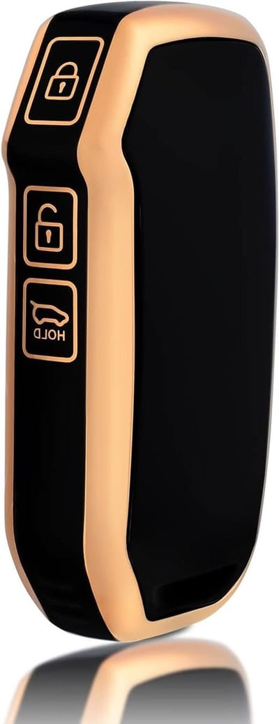 Sleutelcover voor Kia - Beschermende Sleutelhanger voor Auto met 3 Knoppen, Geschikt voor Ceed, Sportage en Stinger