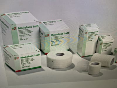 Mollelast Fixatiewindsel haft 4m x 8cm 1 Stuks