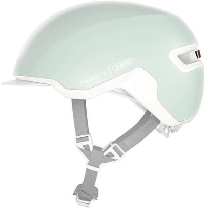 Fietshelm ABUS HUD-Y pure mint L - 57-61 cm - lichtgroen - Geschikt voor gebruik op elektrische fietsen - stadsfietsen - 330 g