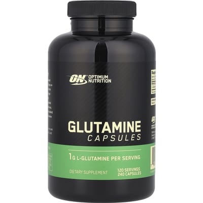 Optimum Nutrition, Glutamine, 1.000 mg, 240 Capsules (500 mg per capsule)