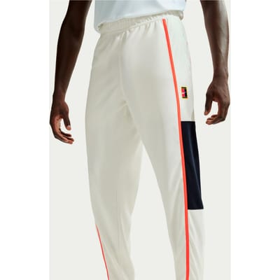 Nike Court Heritage Trainingsbroek Heren-crème, oranje