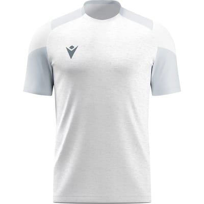 Macron Glory Golem Shirt Korte Mouw Heren - Wit / Zilver | Maat: 3XL
