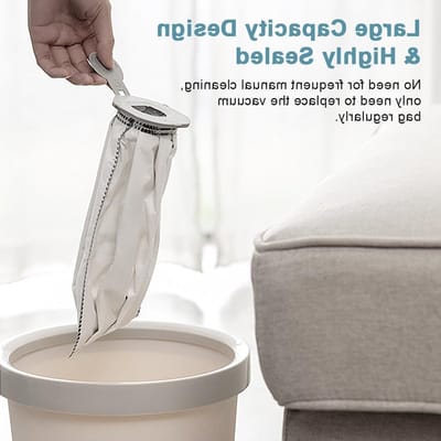 Set van 10 Stofzuigerzakken voor Vorwerk Kobold VK7, Vervangende Stofzakken met Motorfilters en Schoonmaakborstel, Ideaal voor Efficiënte Stofzuiging