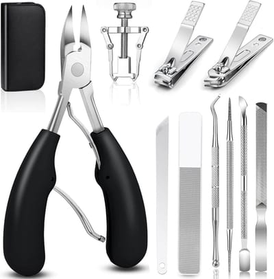 Solidchoice - Professionele Nagelknipper Set voor Dikke Nagels