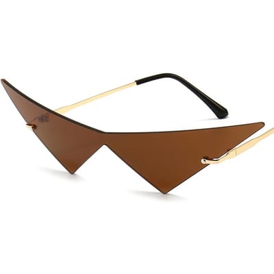 Japan Anime Karakter Kamina Cosplay Brillen Mode Brillen Carnaval Feest Online Show Cosplay Rekwisieten Geschenken bruin