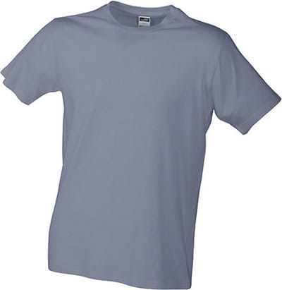 Daiber Heren Slim Fit T-Shirt (Heide Grijs)