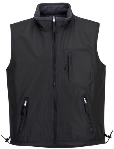 PORTWEST S418 RS OMKEERBARE BODYWARMER - ZW - 2XL