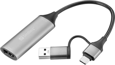 Sandberg - 136-70 - interfacekaart/-adapter - HDMI - Grijs