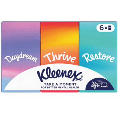 KLEENEX zakdoekjes - Collectie Reg 9SC (P6x10) Nieuw Emotions-design