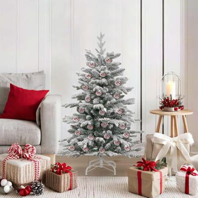 vidaXL Kerstbal Set 50 st Transparant Ø 5 cm Kunststof