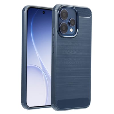 imoshion Hoesje - Geschikt voor Oppo Reno15 (5G) - Brushed Backcover - Donkerblauw