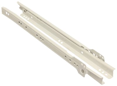 Gamet PR-1012 Serie - Rolgeleider - Wit - 500mm - Stalen Constructie