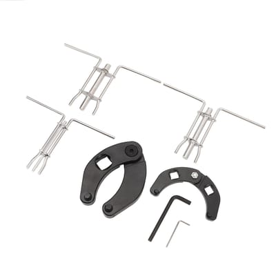Clé à gland réglable 1266 7463 Grand et Petit Jeu d'outils à clé pour Bobcat Hydraulique white