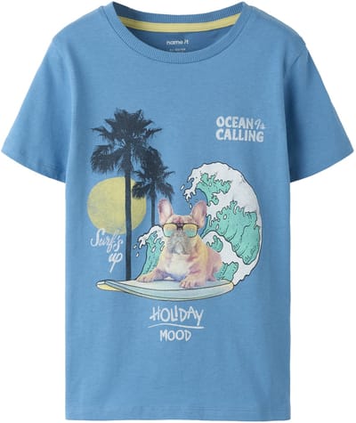 NAME IT - NKMPJASS SS TOP BOX - Jongens - T-shirts