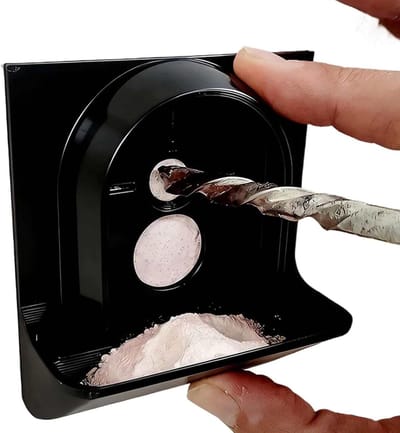 Boorstofvanger - Hulpgereedschap - Netjes Boren - Snelle Installatie - 9x8x4cm - Zwart