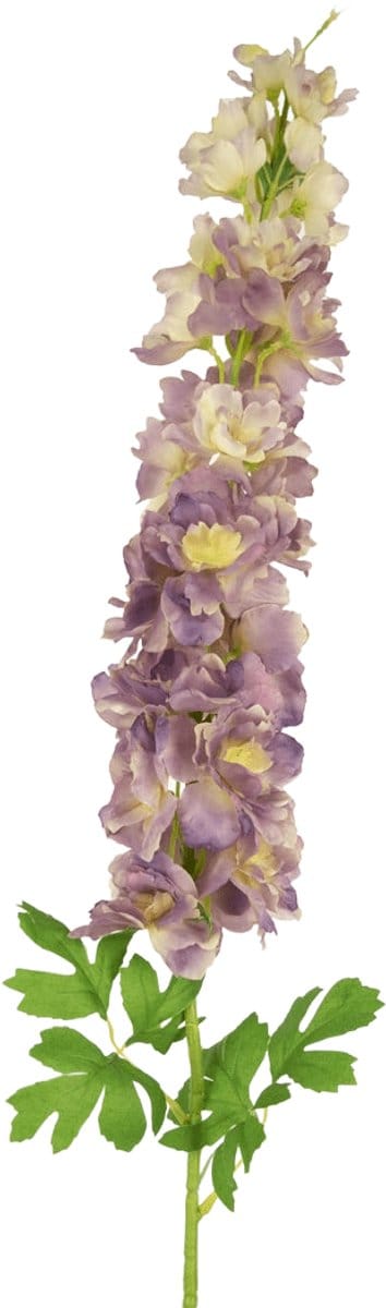 Easyplants | Kunstbloem Delphinium 105 cm lila | Zijde | Nepbloemen | lila | Onderhoudsvrij | Kant-en-klaar