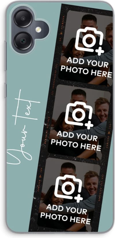 Gepersonaliseerd - Case Company® - Hoesje geschikt voor Samsung Galaxy A05 hoesje - Filmrol N°1 - Soft Cover Telefoonhoesje - Bescherming aan alle Kanten en Schermrand